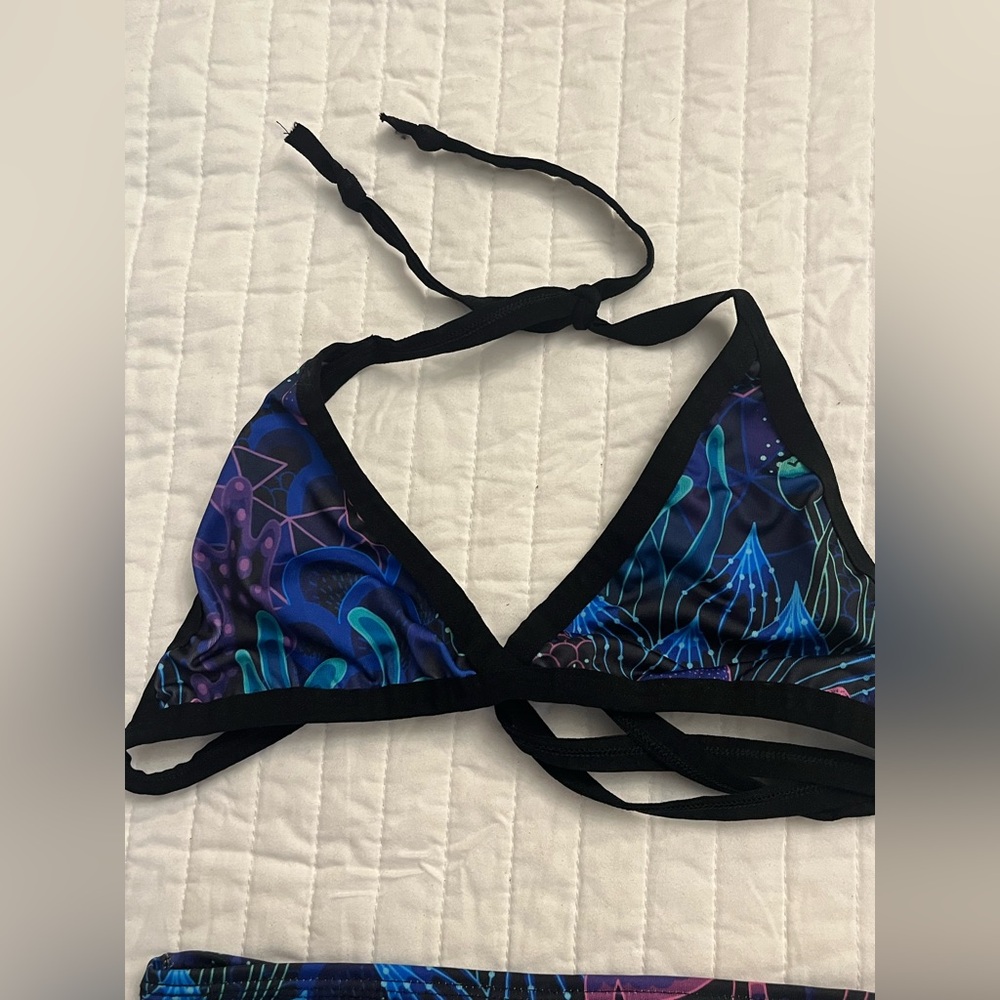 lyte couture DAZED MUSHROOM rave outfit NWOT - Picture 2 of 6